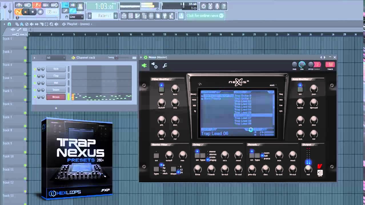 nexus for fl studio 10